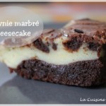 Brownie marbré au cheesecake, la gourmandise à tous les étages !