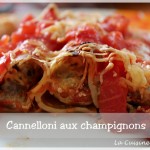 Cannelloni aux champignons et à la ricotta