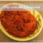 Sauce épicée à la tomate pour chips tortillas (dip)