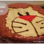 Gâteau lion, ou comment faire un gâteau rigolo pour un enfant sans pâte à sucre !