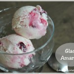 Glace amarena : la glace italienne au yaourgt et aux cerises