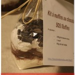 Cadeau gourmand #4 : kit à offrir muffin tout chocolat (ou SOS muffin)
