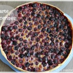 La tarte aux cerises, la tarte du mois de juillet ! (cherry pie)