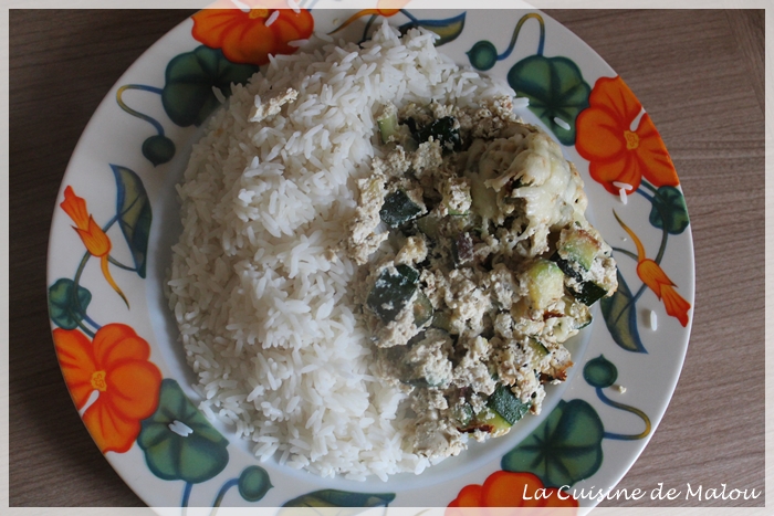 repas-végétarien-courgette-ricotta-riz