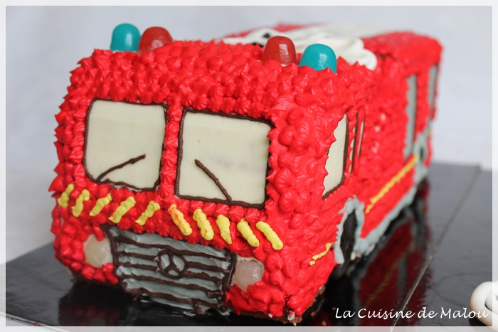 camion-pompier-gâteau-original-garçon