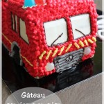 Gâteau Camion pompier (tutoriel)